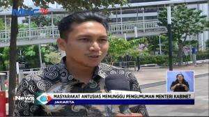 Masyarakat Antusias Tunggu Pengumuman Kabinet Jokowi Jilid II