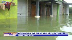 Bencana Banjir Di Jepara, Jawa Tengah Belum Juga Surut