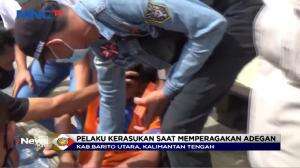 Rekonstruksi Pembunuhan Pemuda Di Warnai Kesurupan