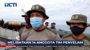 Tim Penyelam TNI AL Terus Dikerahkan Ke Lokasi Jatuhnya Pesawat