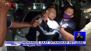 Pengedar Narkoba Menangis Haru Saat Ditangkap Polisi