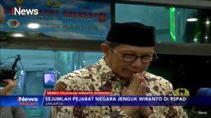 Sejumlah Pejabat Jenguk Wiranto