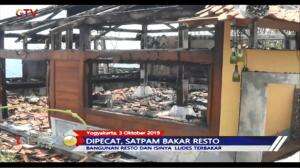 Dipecat, Satpam Aniaya Bos Dan Bakar Resto