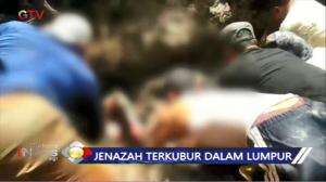 Akhirnya, Jasad Ditemukan Tertimbun Lumpur di Pinggir Sungai