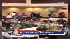 Ricuh Sidang Paripurna DPD RI