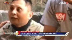 Ditangkap Polisi, Pengedar Sabu Menangis