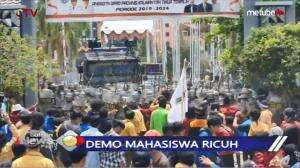 Demo Mahasiswa Kalimantan Timur Ricuh