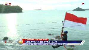 Seru! Melayang Layang Di Atas Indahnya Laut