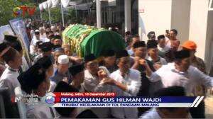 Ribuan Pelayat Antar Jenazah Gus Hilman Menuju Pemakaman