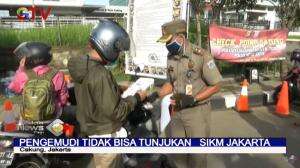 Pemudik Diminta Putar Balik Oleh Petugas Akibat Tidak Ada SIKM Jakarta