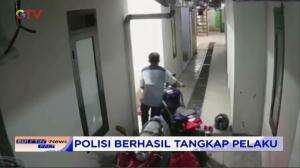 Aksi Pencurian Sepeda Motor Sport Terekam CCTV