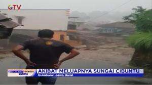 Banjir Bandang Sebabkan Kendaraan Dan 2 Orang Hanyut Terbawa Arus