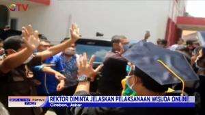 Demo Mahasiswa Ricuh Terkait Pelaksanaan Wisuda Online