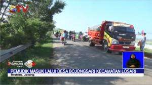 Pemudik Berhasi Lolos Dari Penyekatan Melalui Jalur Alternatif