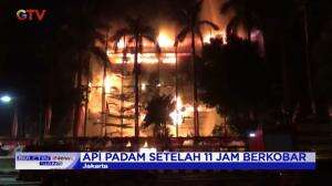 Gedung Kejaksaan Agung Terbakar Sabtu Malam