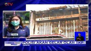 Polisi Gelar Olah TKP Di Gedung Kejaksaan Agung