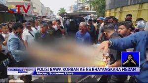 Truk Kontainer Tabrak Pemotor Hingga Tewas