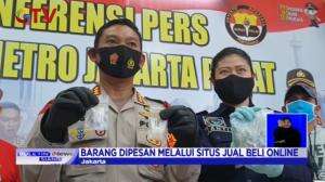 Penyelundupan Permen Narkoba Lewat Daring Terciduk Polisi