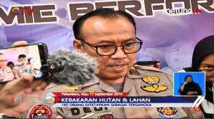 185 Orang Tersangka Kebakaran Hutan Dan Lahan