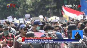 Demo Mahasiswa Berbagai Daerah, Gejayan Tertib