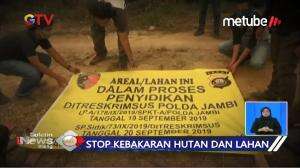 52 Perusahaan Pelaku Karhutla Di Segel