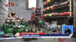 Difabel Kreatif, Batok Kelapa Menjadi Sumber Penghasilan