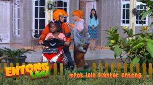 Kocak! Order Ojol, Mpok Lela Jadi Kepaksa Diantar Ama Entong