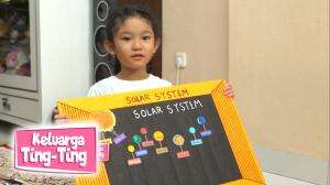 Pinter Banget! Bilqis Presentasi Solar System - Keluarga Ting Ting Eps. 15