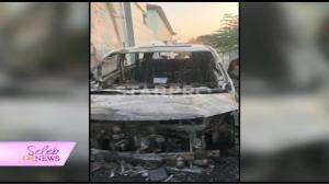 Mobil Mewah Artis Via Vallen Dibakar Orang