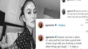 Agnes Mo Tulis Status Marahi Pacar