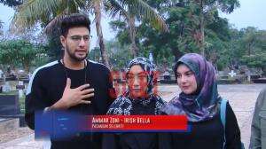 Irish Yang Pertama Kali Ziarah Ke Makam Putri Kembarnya