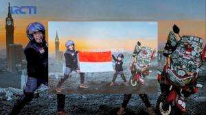 Perjuangan Ayah Anak Tempuh Ribuan Kilometer Menuju Tanah Suci Dengan Motor