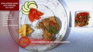 Ayam Goreng Krispi Rica Kampung Ala Vicky - MasterChef Season 7