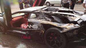Mobil Mewah Raffi Ahmad Terbakar!