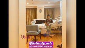 Ashanty Akhirnya Pulang Dari Rumah Sakit
