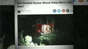 Misteri Bus Terserat Di Tepi Jurang Hutan Wonogiri