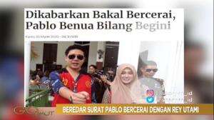 Maklumat Perceraian Pablo Benua - Rey Utami