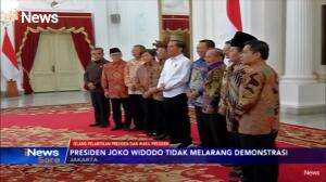 Jelang Pelantikan, Presiden Tidak Melarang Adanya Demonstrasi