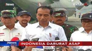 Jokowi Langsung Tinjau Wilayah Karhutla