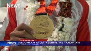 Sejumlah Atlet yang Berlaga di SEA Games 2019 Kembali ke Tanah Air