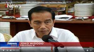 Ada yang Ingin Menjerumuskan, Jokowi Tolak Masa Jabatan Presiden 3 Periode