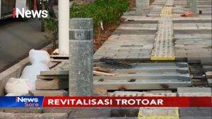 Revitalisasi Trotoar Tak Rampung di Kemang Menuai Protes Masyarakat