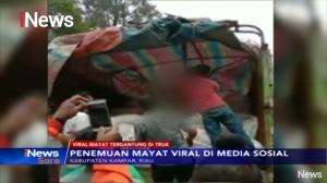 Heboh Mayat Tergantung Di Truk