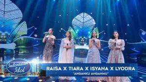Lyodra X Tiara X Raisa X Isyana Sarasvati - Raisa & Isyana Sarasvati "Anganku Anganmu"