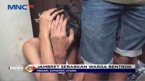 Warga Tangkap Jambret Dan Nyaris Dibakar di Medan