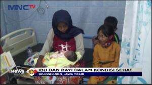 Dibantu Kernet dan Penumpang, Seorang Ibu Melahirkan Didalam Bus