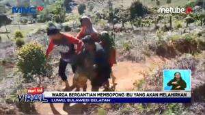 Bopong Ibu Melahirkan Naik Turun Gunung