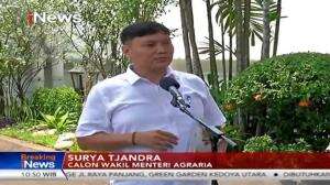 Surya Tjandra Siap Membantu Di Bidang Agraria Dan Tata Ruang