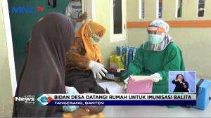 Antisipasi Penyebaran Korona, Puskesmas Layani Jemput Bola Untuk Imunisasi Balita