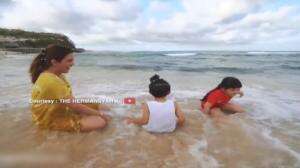 Liburan Arsy dan Arsya Ke Bali